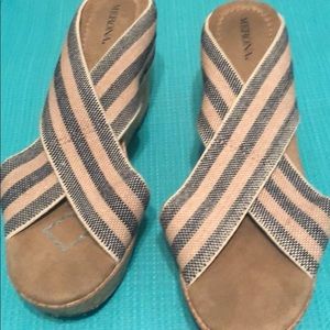 Cross Cross Stretch Wedges- MERONA